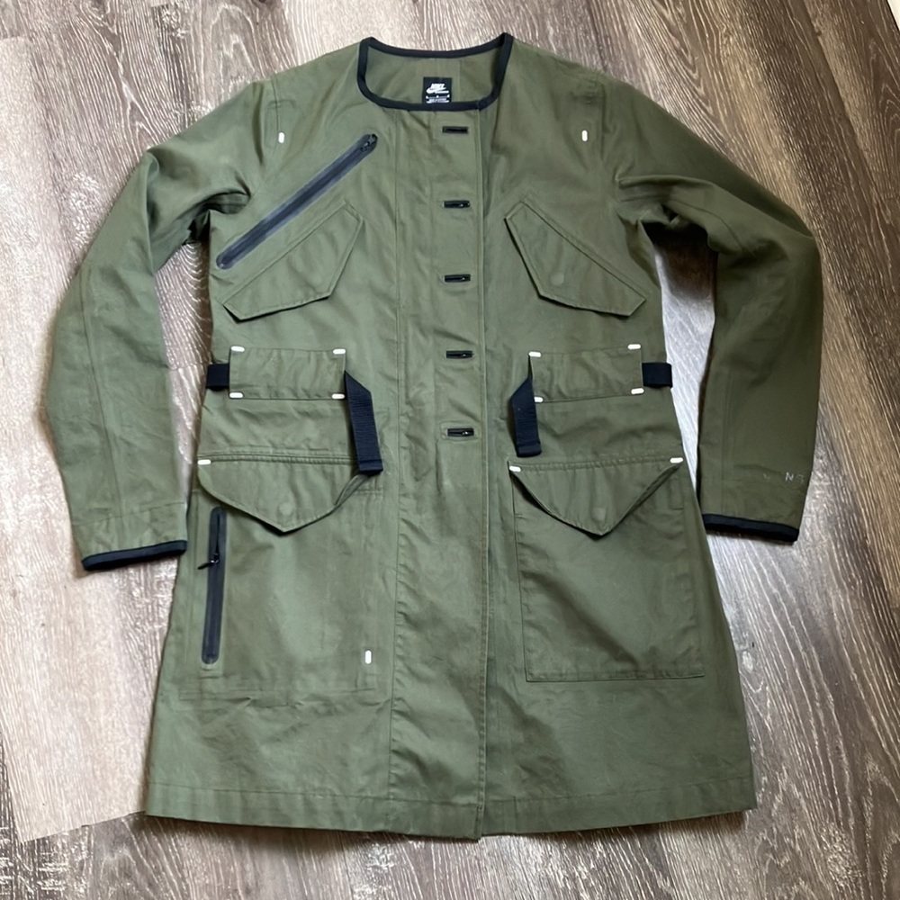 Nike Sportswear NSW Women's Military Trench Jacket - Picture 1 of 16